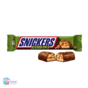 شکلات دابل اسنیکرز شیری کاراملی فندقی 81 گرم SNICKERS